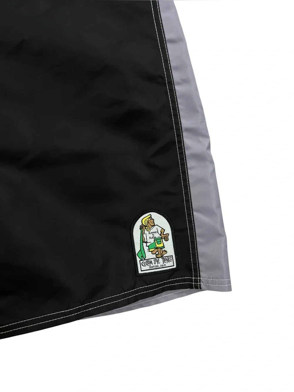 Kanvas by Katin Waterman Trunk Board Short Heritage Collection Black Grey 32